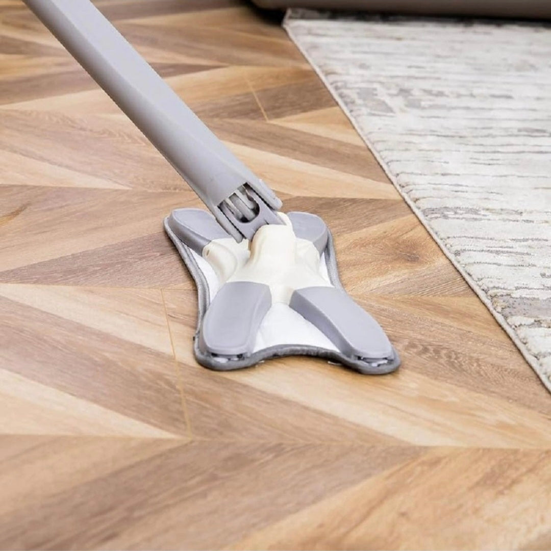 360 Degree Floor Cleaning X Mop Microfiber Washable Pad Reusable Mop Flat X Shape Mop