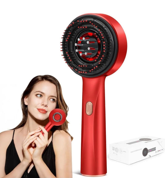 Premium Head Scalp Electric Massager Comb | Scalp Massaging Brush with 2 In 1 Hair Oil Applicator | IPX7 Waterproof,Portable Deep Massager For Hair & Head Relaxation at Home | Shiatsu Massage for Hair Growth/Stress Relax