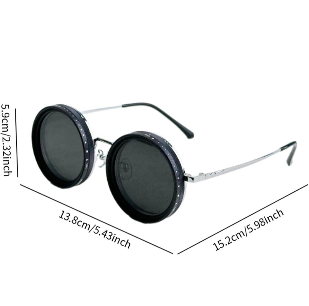 Eyesace Adjustable Tint Sunglasses for Men, Adjusta Shades Glasses, Adjustable Polarized Sunglasses