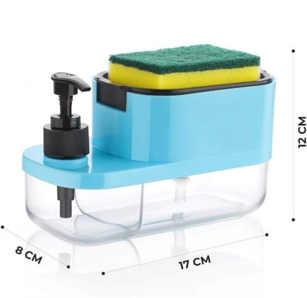 3 In 1 Dishwashing And Handwash Liquid Soap Dispenser (3 In 1 Dispenser)
