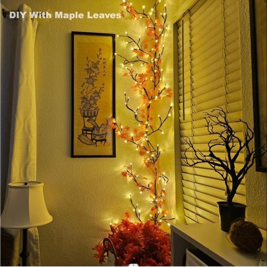 Rapid Willow Vine Lights Flexible Enchanted Fairy Lights Twinkle Tree Lighted Branches