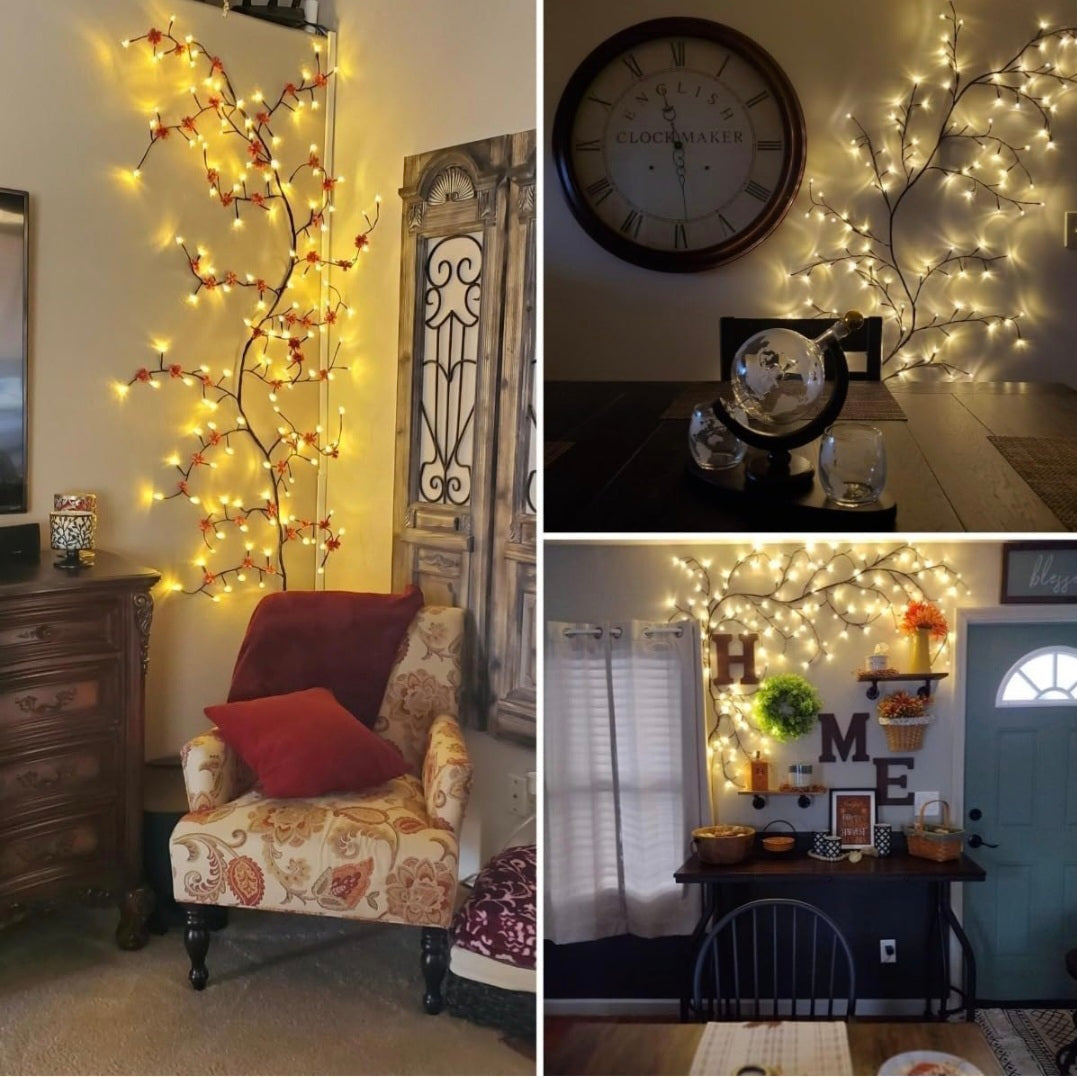 Rapid Willow Vine Lights Flexible Enchanted Fairy Lights Twinkle Tree Lighted Branches